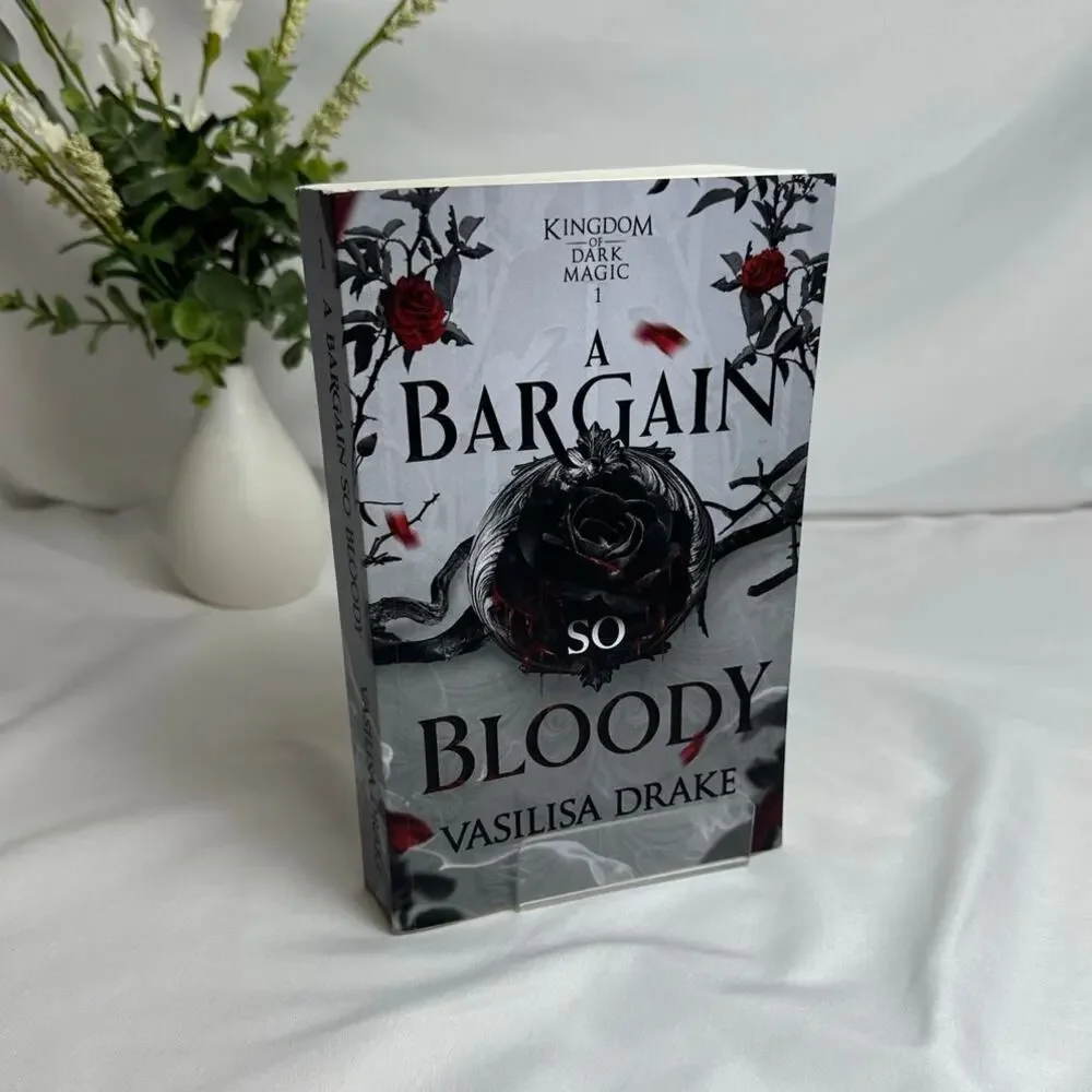 A Bargain So Bloody Vasilisa Drake OOP Indie Paperback Vampire Romantasy